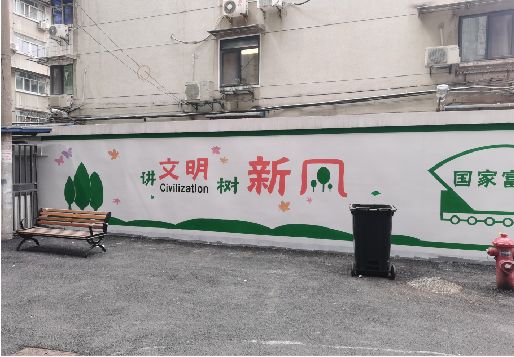 三门峡社区墙绘